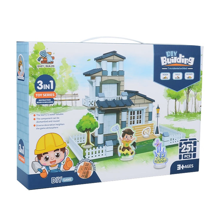 Mini Bricklayer – European Cottage (245 PCS)