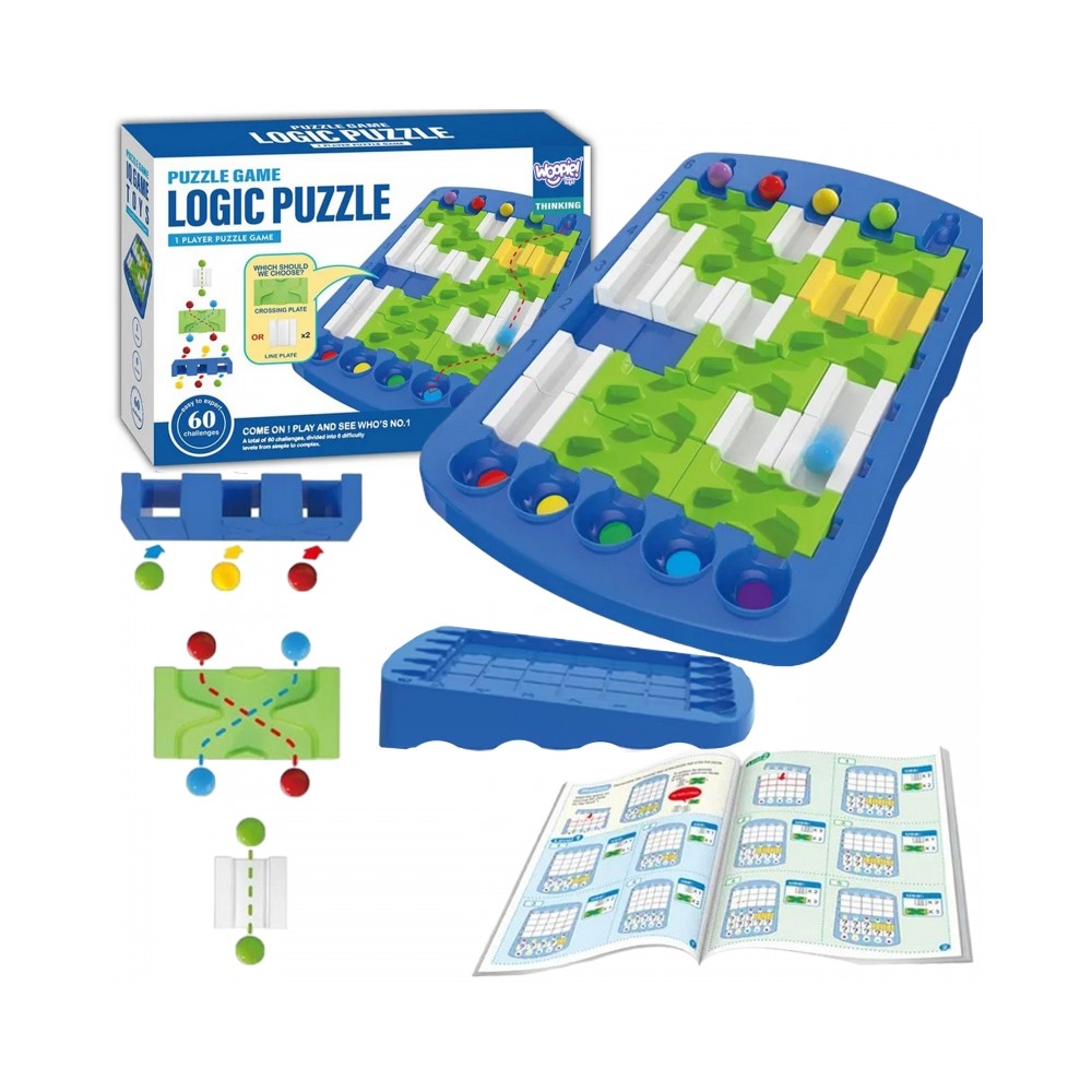 Logic Puzzle – 60 Challenge Brain Game