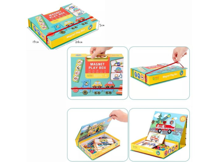 Magnetic Play Box Puzzle